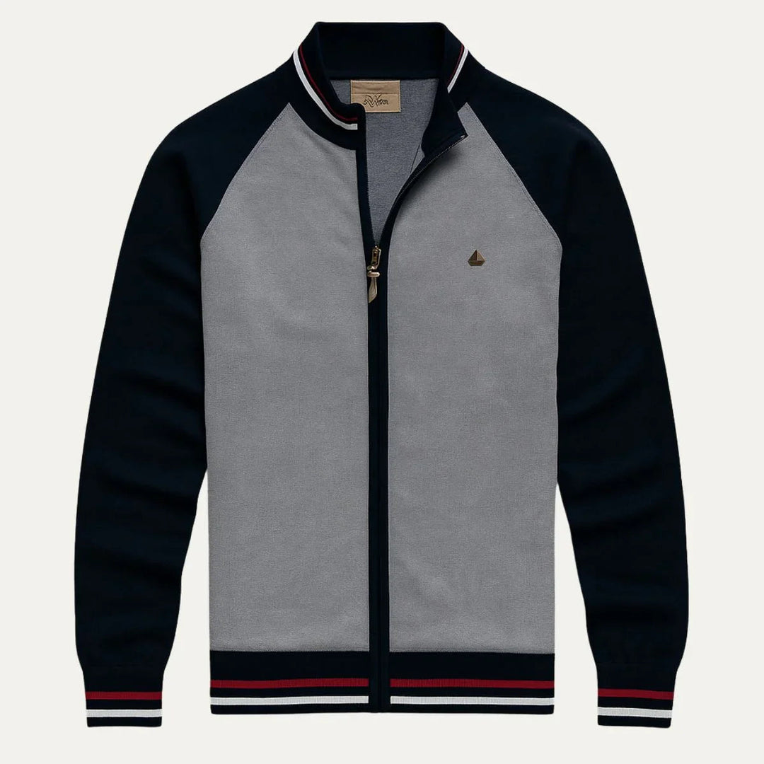 Cardigan pour hommes zippé et décontracté 3