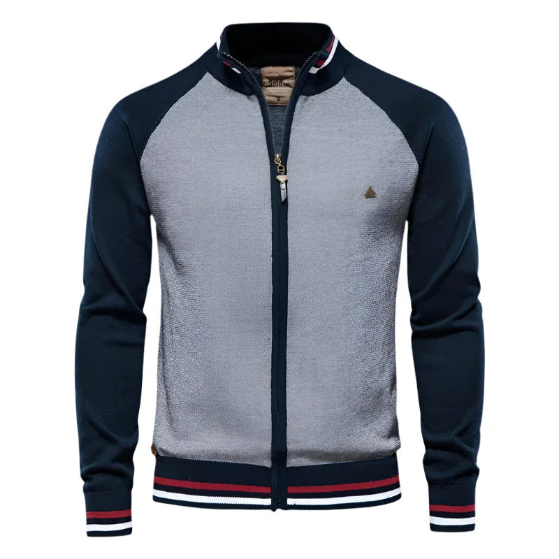 Cardigan pour hommes zippé et décontracté 6