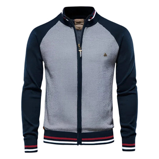 Cardigan pour hommes zippé et décontracté 6