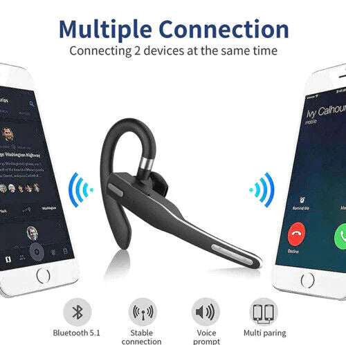 Casque Bluetooth 5.1 sans fil avec double micro 5