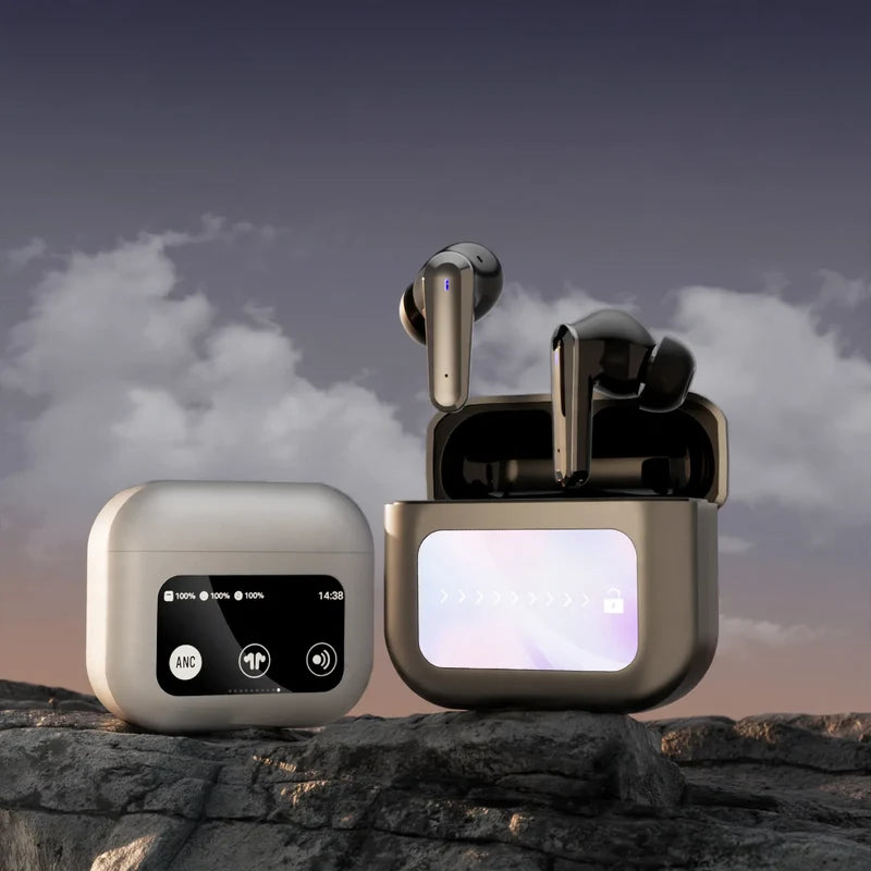 Casque Bluetooth avec écran LCD et réduction active du bruit 2