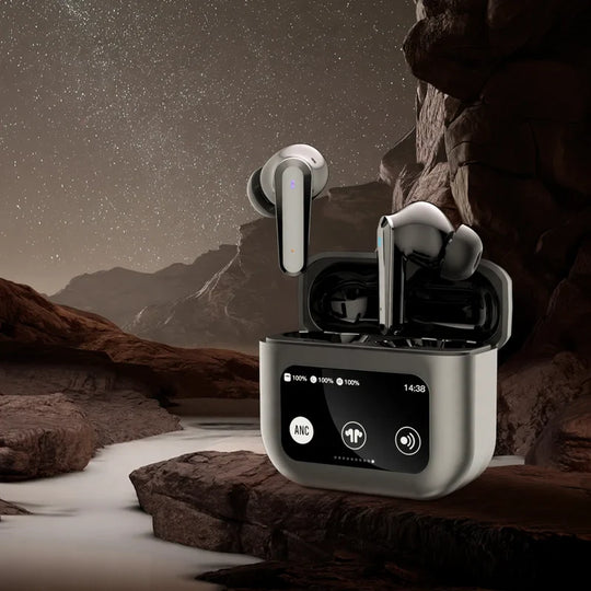 Casque Bluetooth avec écran LCD et réduction active du bruit 3