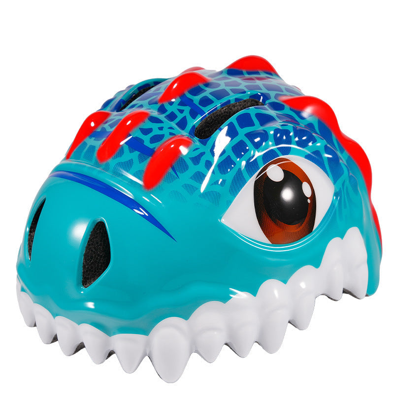 Casque Enfant Thème Dinosaure Confortable et Sécurisé 4