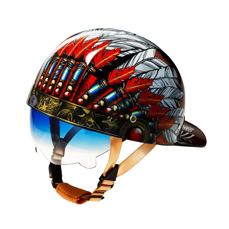 Casque de Moto Hommes Design Sportif 12
