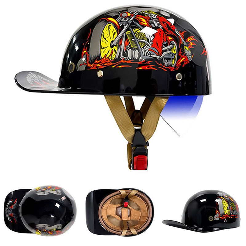 Casque de Moto Hommes Design Sportif 6
