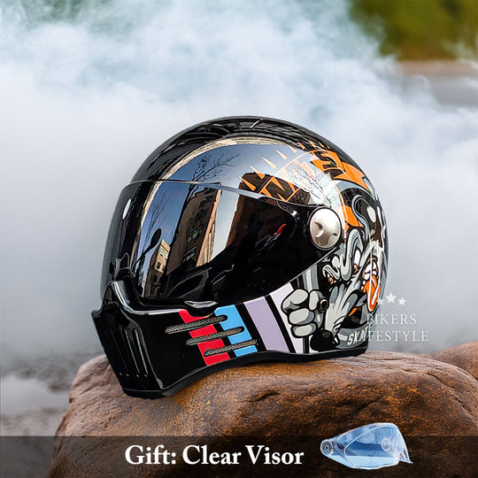 Casque de Moto Intégral Grand Tour Confort 8