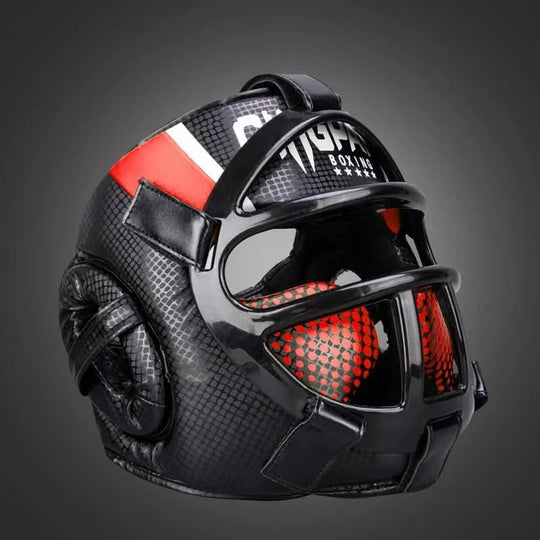 Casque de Protection pour Arts Martiaux avec Masque Facial 1