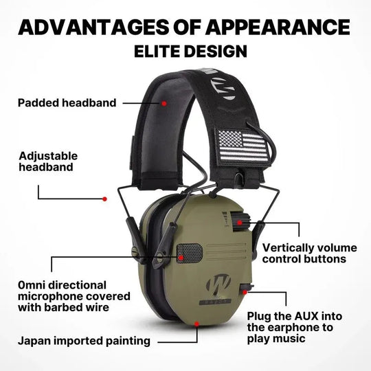 Casque de Tir Protecteur Confortable pour Hommes et Femmes 2