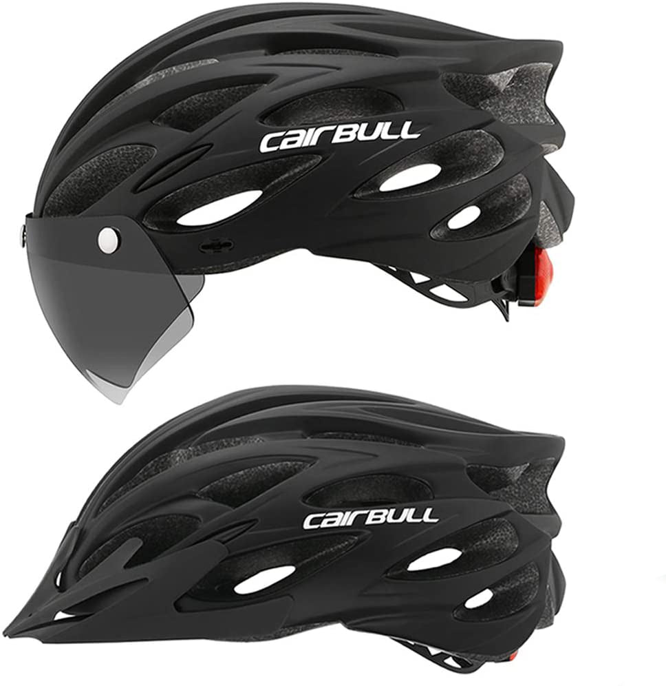 Casque de Vélo Unisexe avec Feu Arrière Intégré 9