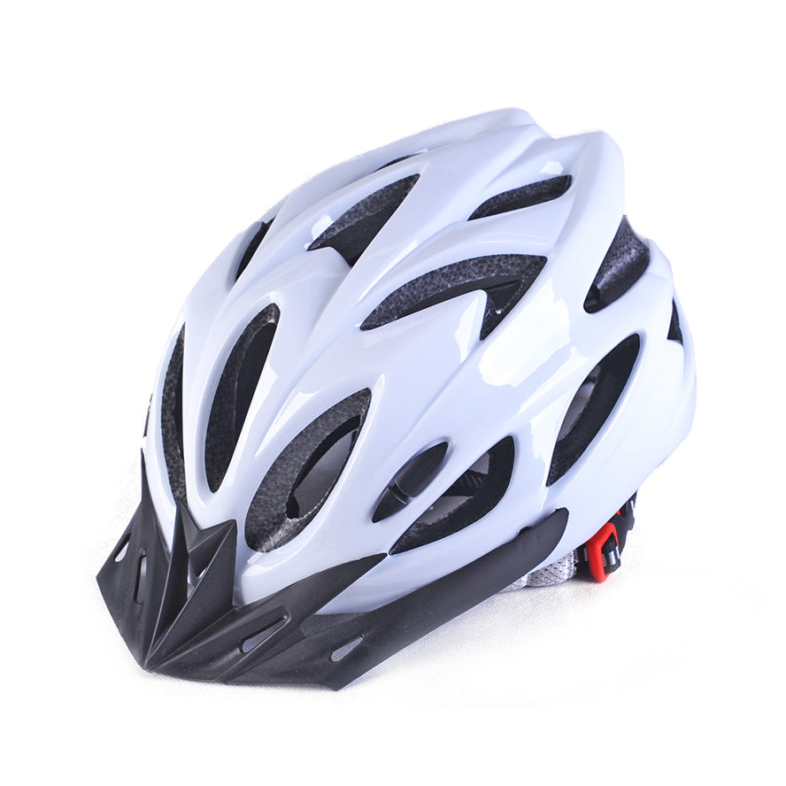 Casque de vélo ajustable avec ventilation et visière amovible pour femmes 24