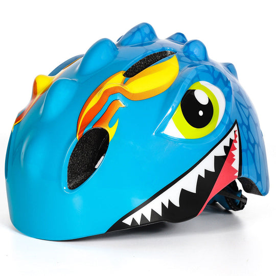 Casque de vélo enfant motif dragon aventure 1