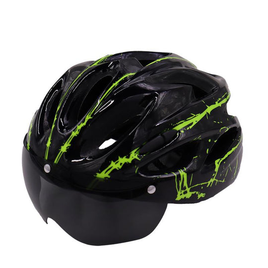 Casque de vélo homme léger ventilé avec visière amovible et ajustement réglable 1