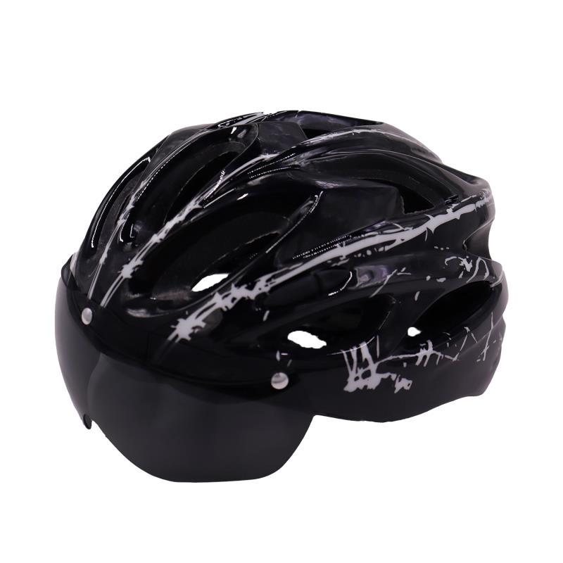 Casque de vélo homme léger ventilé avec visière amovible et ajustement réglable 11