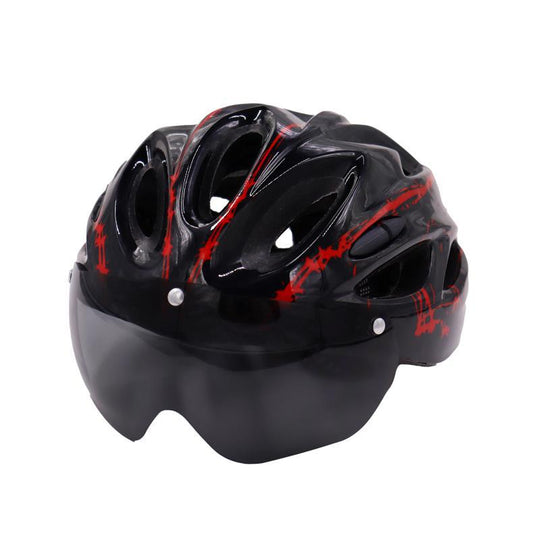 Casque de vélo homme léger ventilé avec visière amovible et ajustement réglable 2
