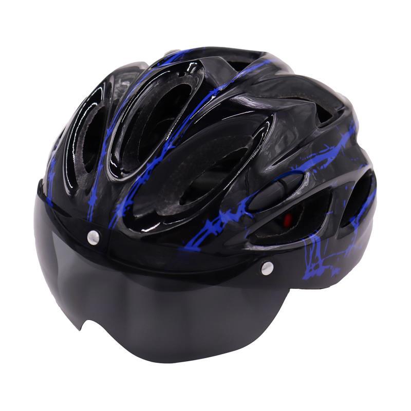 Casque de vélo homme léger ventilé avec visière amovible et ajustement réglable 3