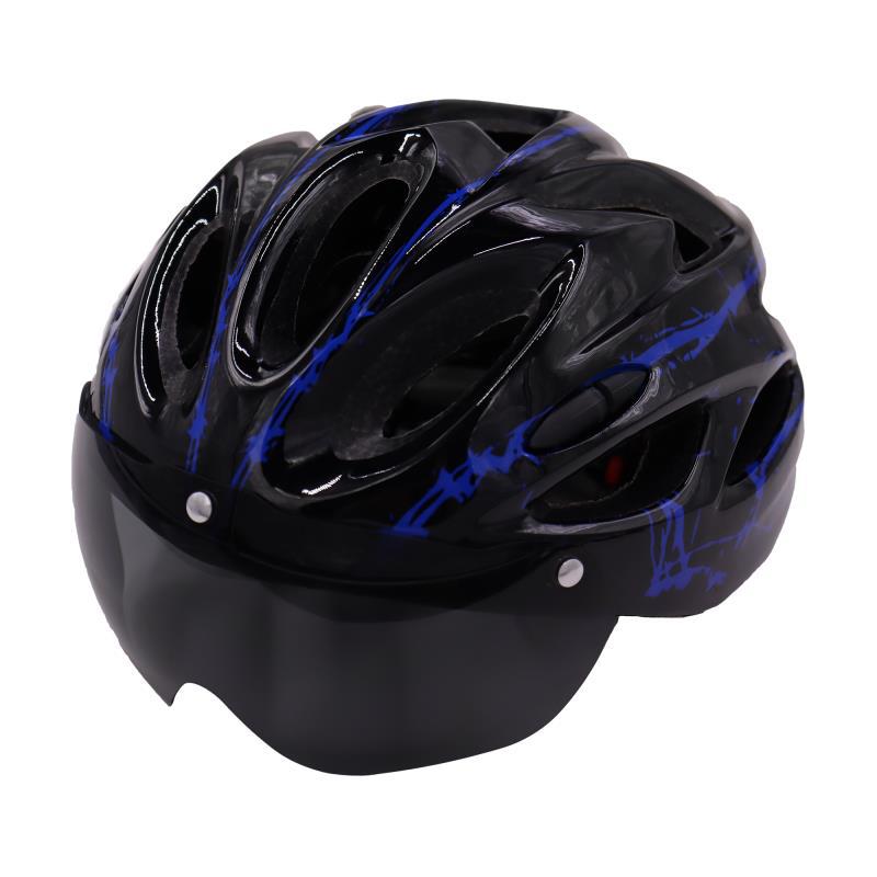 Casque de vélo homme léger ventilé avec visière amovible et ajustement réglable 7