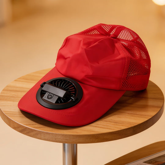 Casquette Unisexe avec Ventilateur Intégré 1