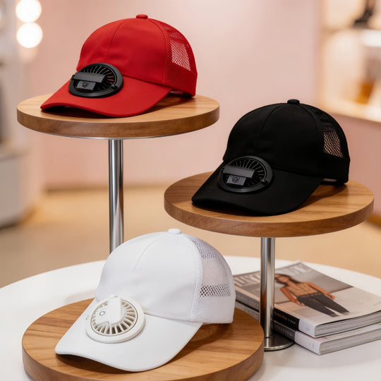Casquette Unisexe avec Ventilateur Intégré 2