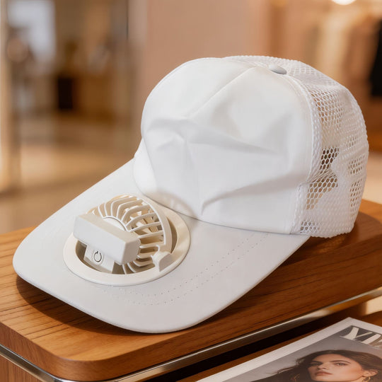 Casquette Unisexe avec Ventilateur Intégré 4