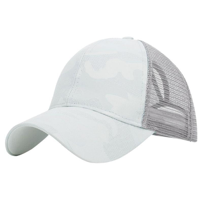 Casquette de Baseball Femme Tendance avec Trou pour Chignon Ajustable 10