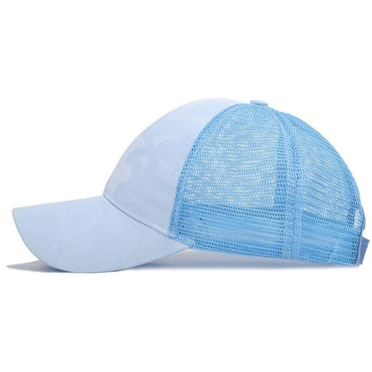 Casquette de Baseball Femme Tendance avec Trou pour Chignon Ajustable 6