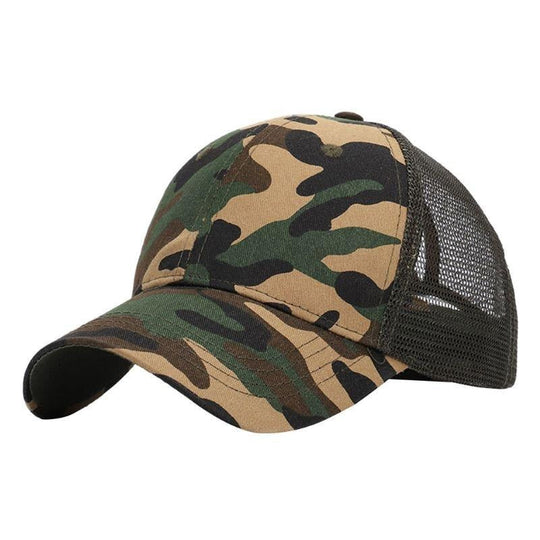 Casquette de Baseball Femme Tendance avec Trou pour Chignon Ajustable 9