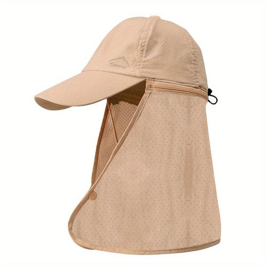 Casquette de camionneur avec protection du cou pour les activités en plein air 7