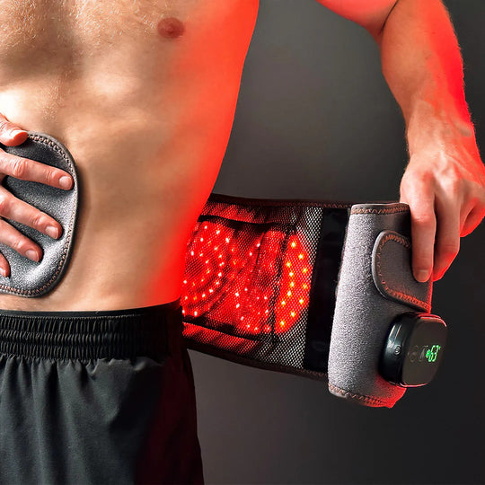 Ceinture Ergonomique de Soulagement du Dos avec Lumière Rouge 1