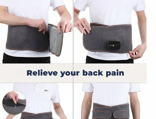 Ceinture Ergonomique de Soulagement du Dos avec Lumière Rouge 3