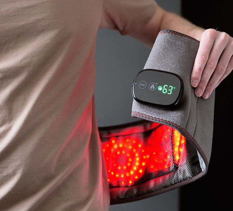 Ceinture Ergonomique de Soulagement du Dos avec Lumière Rouge 4