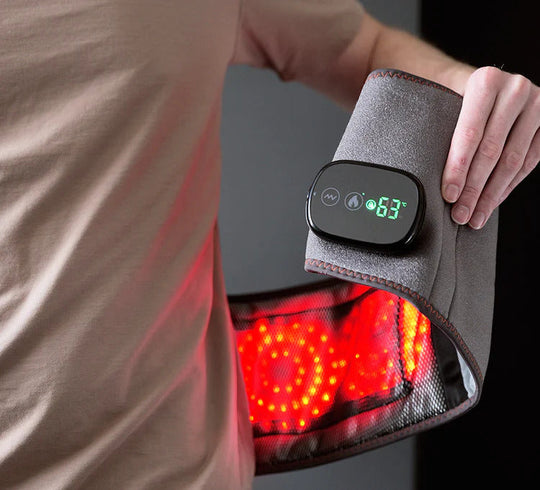 Ceinture Ergonomique de Soulagement du Dos avec Lumière Rouge 4