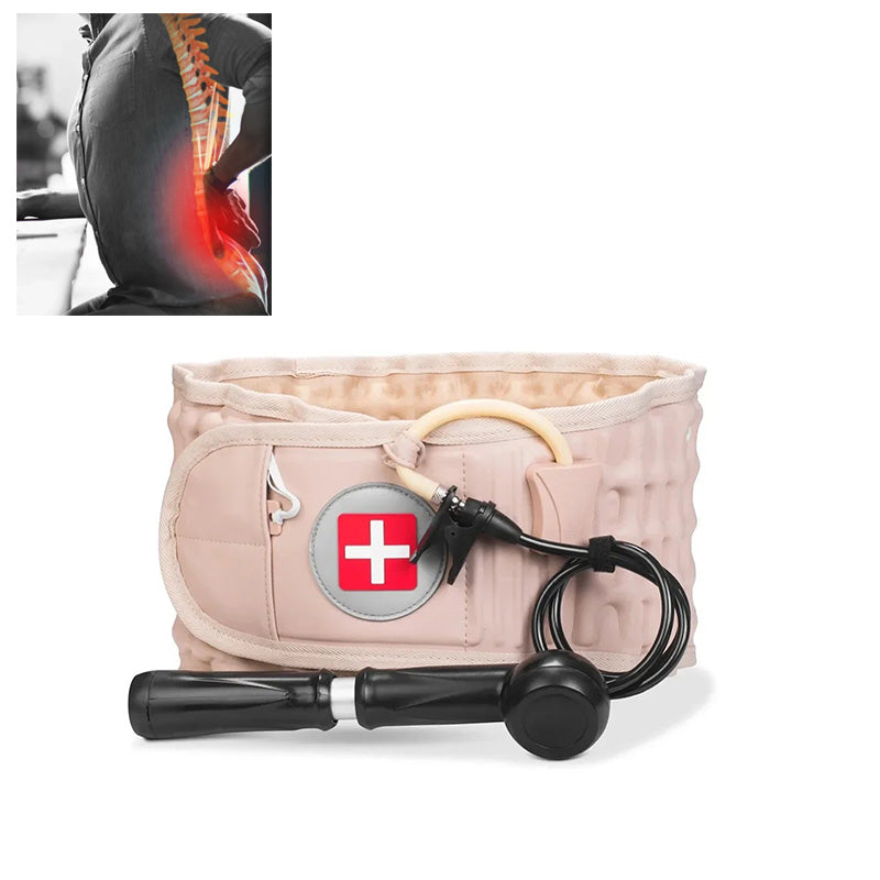 Ceinture Lombaire Gonflable Ajustable pour Soutien Dorsal et Amélioration de Posture 0