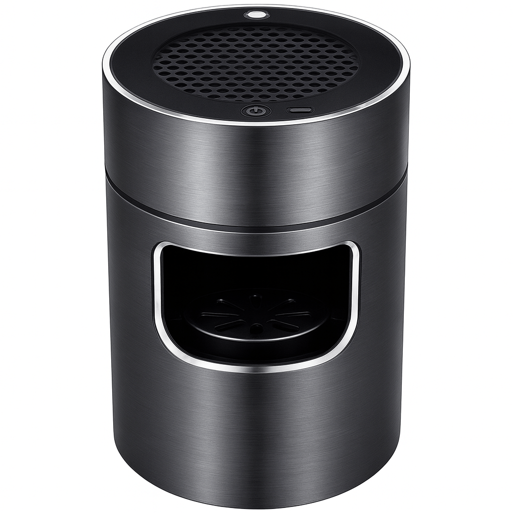 Cendrier Intelligent avec Purification d'Air USB pour Intérieur et Extérieur 6