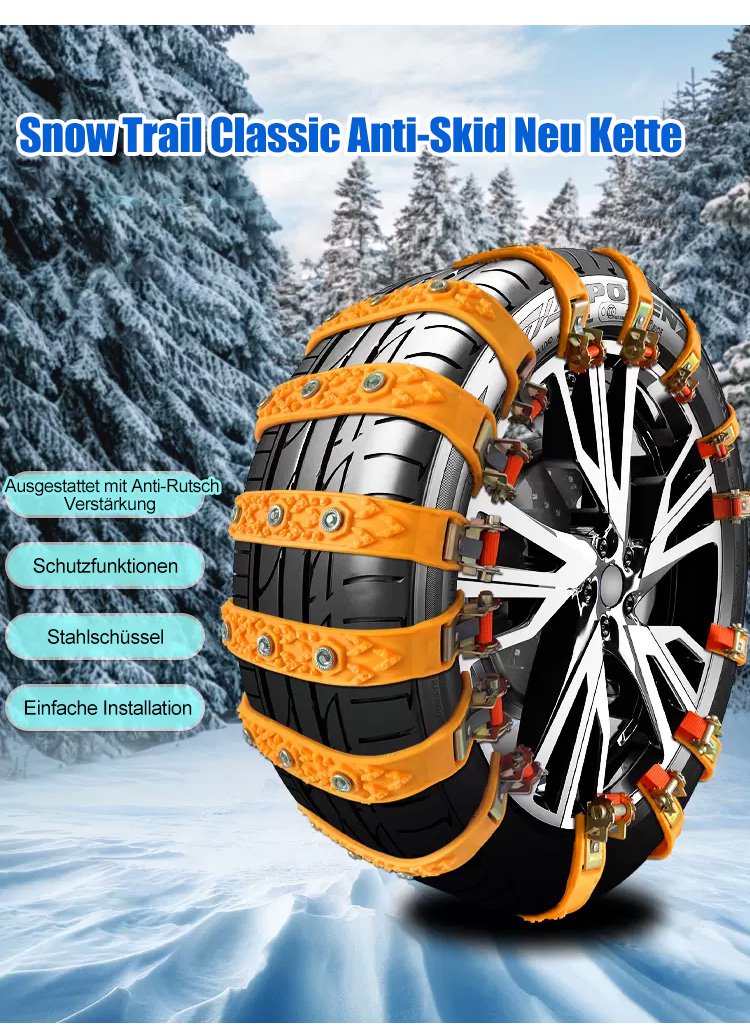Chaine Voiture Neige Antidérapante Pour Conditions Difficiles 5