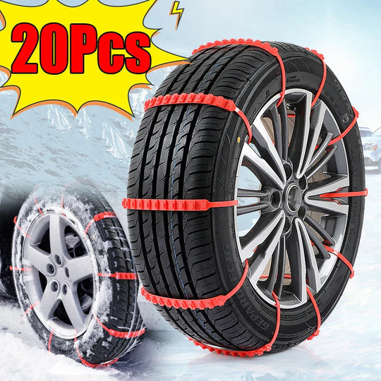 Chaînes à Neige pour Voitures d'Hiver 1