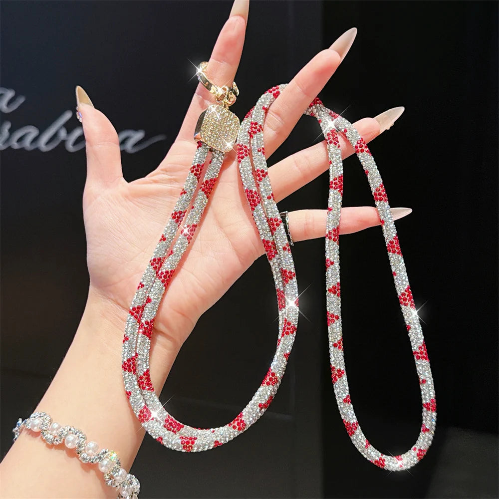 Chaînette Lunettes Brillante Ajustable pour Femme 4