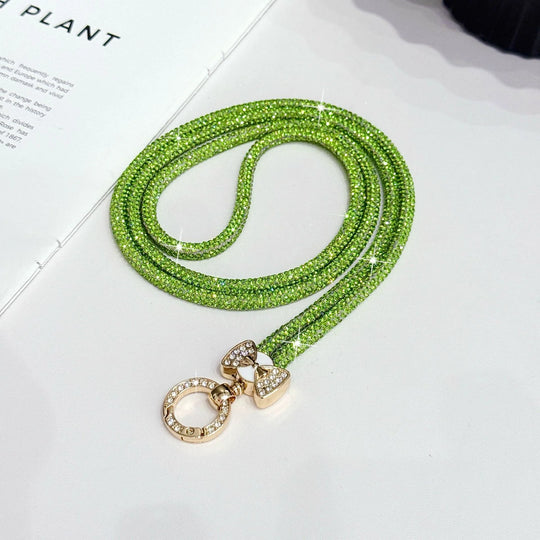 Chaînette à lunettes pour femme avec strass scintillants 11