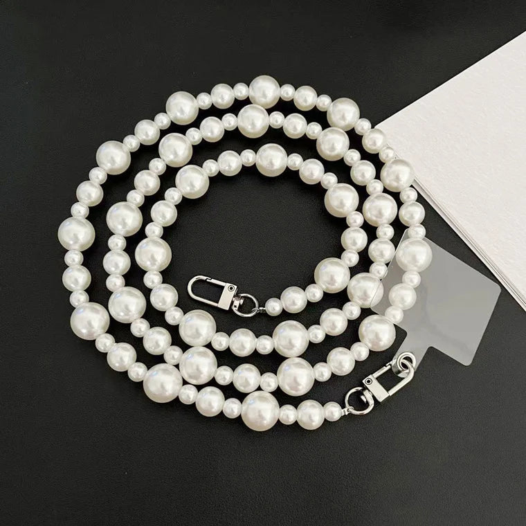 Chaînette à lunettes pour femmes avec perles et design raffiné 0