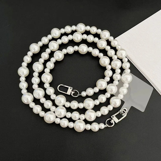 Chaînette à lunettes pour femmes avec perles et design raffiné 0