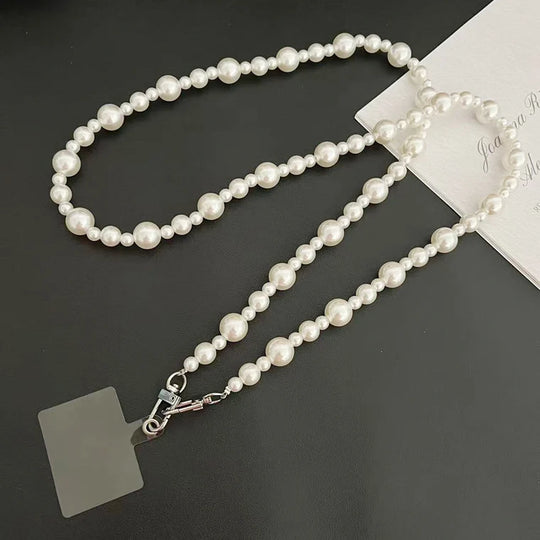 Chaînette à lunettes pour femmes avec perles et design raffiné 1