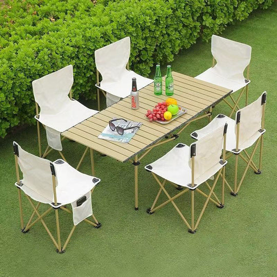Chaise Pliante Confortable Extérieur Avec Dossier Ergonomique 3