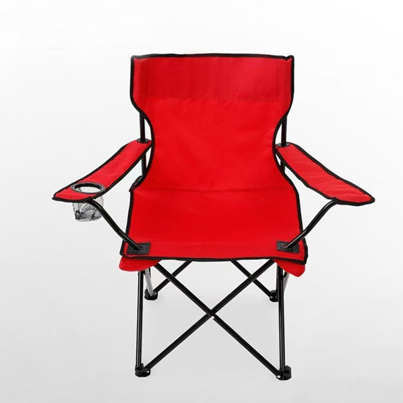 Chaise Pliante Confortable Extérieur avec Porte-Gobelet, Design Léger et Pratique 2