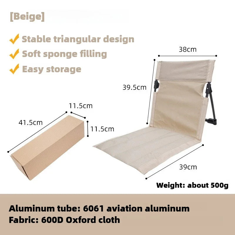 Chaise de Camping Pliable Ultra Légère 7