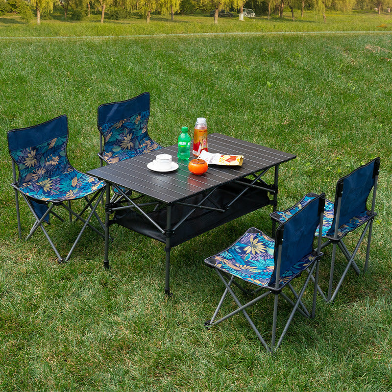 Chaise pliante légère pour extérieur avec structure stable 1
