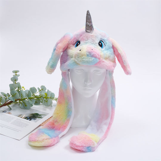 Chapeau Lapin avec Oreilles Mobiles pour Enfants et Adultes 10