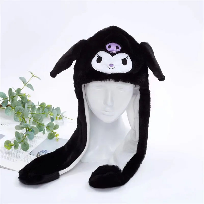 Chapeau Lapin avec Oreilles Mobiles pour Enfants et Adultes 15
