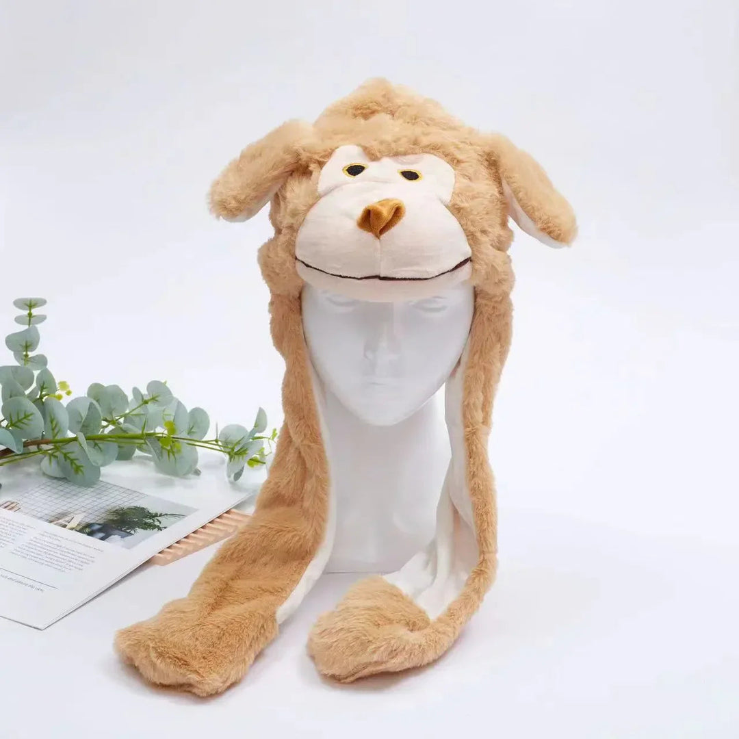Chapeau Lapin avec Oreilles Mobiles pour Enfants et Adultes 21