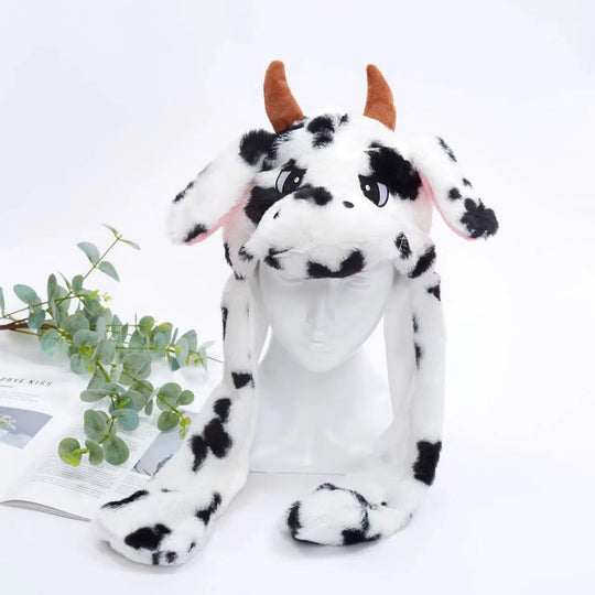 Chapeau Lapin avec Oreilles Mobiles pour Enfants et Adultes 22