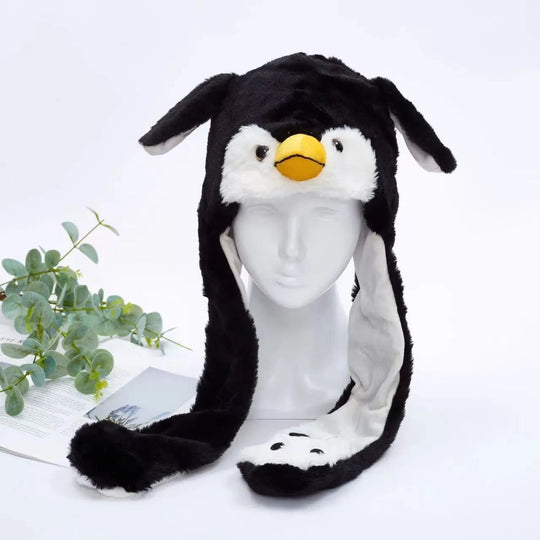 Chapeau Lapin avec Oreilles Mobiles pour Enfants et Adultes 23
