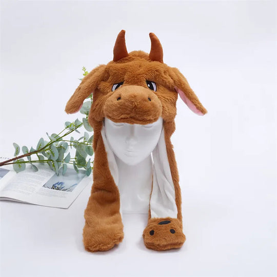 Chapeau Lapin avec Oreilles Mobiles pour Enfants et Adultes 24